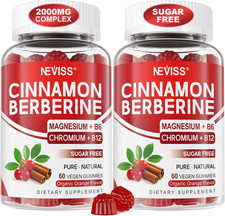 Ceylon Cinnamon Berberine Gummies 2000mg Sugar Free, Organic Berberine HCI Suppl picture