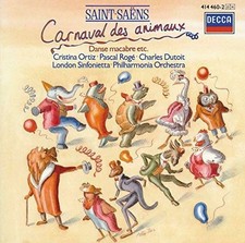 Saint-Saens: Carnival of the Animals  Danse Macabre - Audio CD - GOOD picture