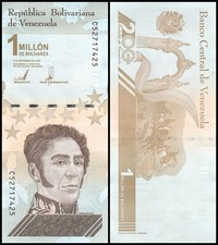 Venezuela 1 Million Bolivar Soberano 2020 Foreign Currency picture