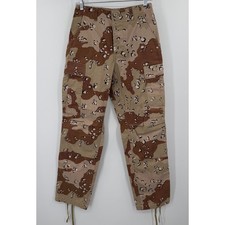 Vintage 1986 US Military Chocolate Chip Desert Camo Cargo Pants XS Regular picture