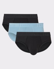 Hanes Originals Ultimate Men's SuperSoft Brief Underwear, 3-Pack picture