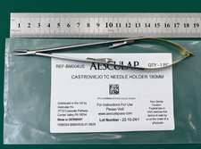 Lot of 5 Aesculap BM004US Castroviejo TC Needle Holder 180mm 18cm Germany picture