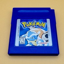 Pokemon Blue (Game Boy Color, 1999)  Authentic - Fast Shipping  picture