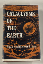 Cataclysms of the Earth by Hugh A Brown HC DJ 1967 Twayne Publishers Vintage picture