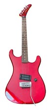 Vintage Red 1980’s Kramer Striker 100ST Banana Headstock Floyd Rose Grover Tuner picture