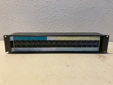 Vintage Ross R16 16 Channel Stereo Audio Patchbay 1/4