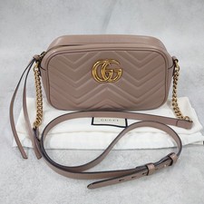 GUCCI GG Marmont beige Shoulder Bag AUTHENTIC picture