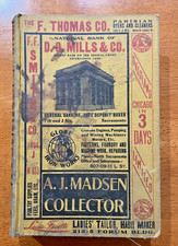 Antique 1913  Sacramento City Business Directory Phone Book Ads picture