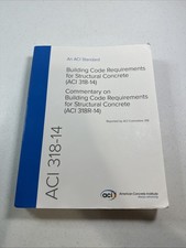 ACI 318-14 Structural Concrete Building Code Book American Concrete Institute picture