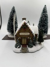 Thomas Kinkade Hawthorne Village St. Nicholas Shop Christmas House picture