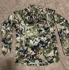 SITKA Core Midweight Zip-T Men's Medium Optifade Subalpine Hunting Fleece Top picture