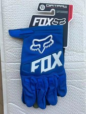 Fox Racing Dirtpaw Mens MX Offroad Gloves Blue Color XL Size picture