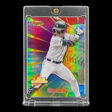 MAX CLARK RAINBOW CHROME REFRACTOR ROOKIE CARD 2025 Bowman's Best - Tigers picture