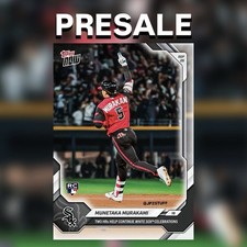 Munetaka Murakami Two HRs Continue White Sox MLB Topps NOW Card 722 PRESALE picture