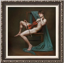 Hand Painted Original Oil Painting Men Male Nude Figure Canvas Art Unframed picture