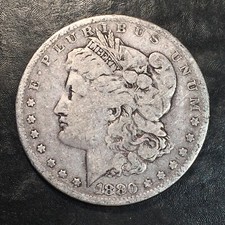 1880-O Morgan Silver Dollar - High Quality Scans #P227 picture