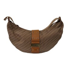 Authentic Pre-Owned Dior Vintage Trotter Monogram Crescent-Shaped Shoulder bag. picture