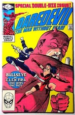 Daredevil #181 (1982) Marvel Comics Key Death Elektra Bullseye 1st Print Comic picture