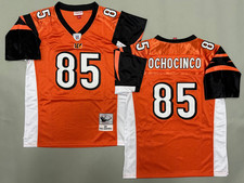 Vintage Chad Ochocinco #85 Bengals Throwback Stitched Jersey. picture