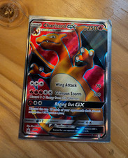 Pokemon TCG Charizard GX SM Black Star Promo Full Art Holo SM60 250 HP English picture