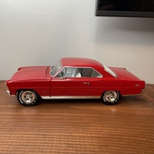 1/18 ERTL American Muscle Limited Edition 1966 Chevy Nova Red  Diecast picture