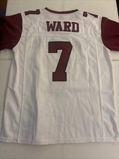 NWT Headgear Classics Cam Ward Columbia HS Football Jersey Maroon White Size XL picture