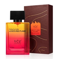 Ycz LOVE'S RED FLAME Perfume Men, Long-Lasting Fragrance, 50 ml (1.7  fl. Oz) picture