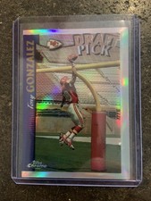 Tony Gonzalez - 1997 Topps Chrome Refractor Rookie #24 CLEAN picture