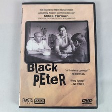 Black Peter DVD, 1963 Milos Forman Film Debut Czech NTSC All Zone picture