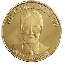 Bill Clinton Commemorative Coin - Single Coin picture