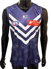 2026 TEAM SIGNED Fremantle Dockers Jumper + COA picture