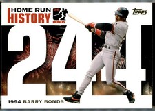 2005 Topps #BB 244 Barry Bonds Barry Bonds Home Run History picture
