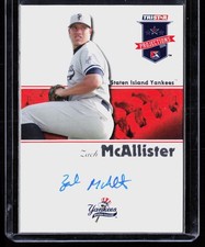 2008 TriStar PROjections #340 Zach McAllister Autographs picture