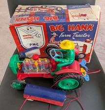 Vintage Plastic See Through Nosco Big Hank RC Farm With Box Read picture