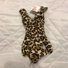 McDonalds 1993 Tag Ty Teenie Beanie Baby Freckles the Leopard picture