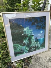 VTG Jim Buckle “New Order” 33 By 33 Inch Signed, Numbered, Framed. 1988 RARE picture