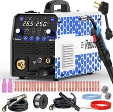 Reboot MIG Welder, 250Amp 6 in 1, 120V/240V Aluminum Multi Process Welding picture