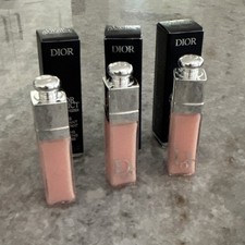 3 Dior Addict Lip Maximizer 001 Pink Plumping Hydrating Mint Gloss Sample picture