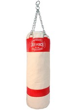 Last Punch Heavy Duty Red Canvas Punching Bag with Chains for MMA & Boxing picture