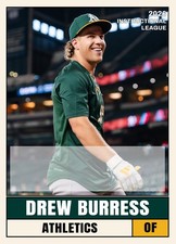 Drew Burress 2026 Instructional League Custom Baseball Card Athletics 9 picture