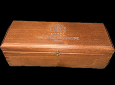 HOTEL GRANDE BRETAGNE ARTISAN OAK WINE BOX EXCELLENT CONDITION picture
