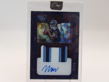 2022 Panini One Malik Willis Rookie Patch Auto RPA 13/15 #140 Titans picture