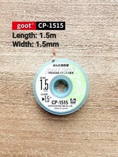 GOOT Wick 1.5mm CP-1515 Desoldering Braid TAIYO Genuine Made In JAPAN - USA SHIP picture