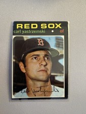 VG 1971 Topps #530 Carl Yastrzemski Red Sox HOF Vintage Card picture