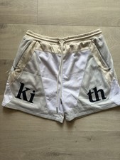 KITH Turbo Mesh Men’s Shorts White Pepper Size Medium Authentic VGC picture