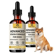 2x Aura Pets Advanced Vision Formula for Dogs 30ml Gentle Fast Absorbing, 30ml picture