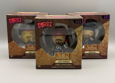 Funko Dorbz 3pk Pirates Caribbean - Jack Sparrow 200 Barbossa 201 Davy Jones 203 picture