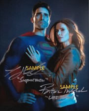 TYLER HOECHLIN BITSIE TULLOCH REPRINT 8X10 PHOTO SIGNED AUTOGRAPHED SUPERMAN picture
