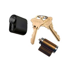 Andersen Albany Keyed Lock Cylinder with Housing Black picture