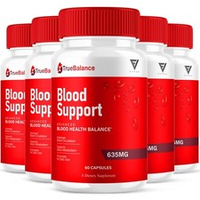 (5 Pack) TrueBalance Blood Support, TrueBalance Advanced Formula (300 Capsules) picture